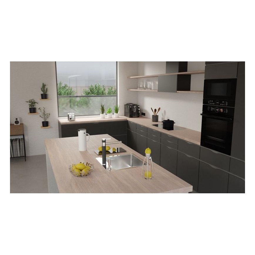 ALVEUS 1103609 - Zlew kuchenny PURE 52,5x51,5 cm satyna