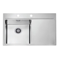 ALVEUS 1103610 - Zlew kuchenny PURE 79x52,5 cm satyna, lewy