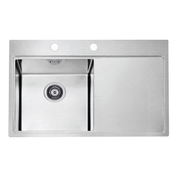 ALVEUS 1103610 - Zlew kuchenny PURE 79x52,5 cm satyna, lewy