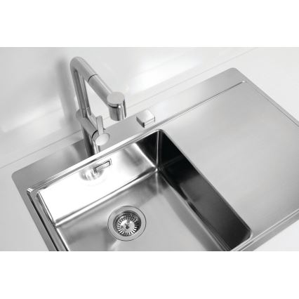 ALVEUS 1103610 - Zlew kuchenny PURE 79x52,5 cm satyna, lewy