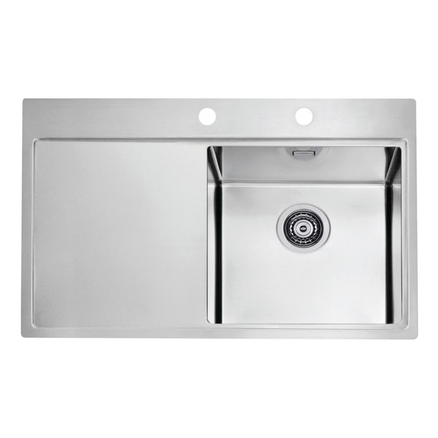ALVEUS 1103651 - Zlew kuchenny PURE 79x52,5 cm satyna, prawy