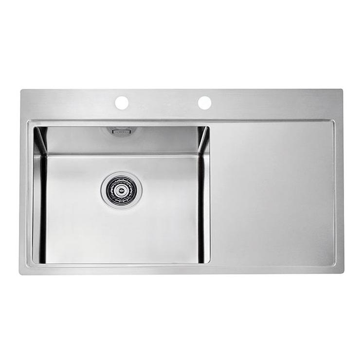 ALVEUS 1103652 - Zlew kuchenny PURE 86x52,5 cm satyna, lewy