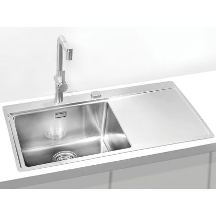 ALVEUS 1103652 - Zlew kuchenny PURE 86x52,5 cm satyna, lewy