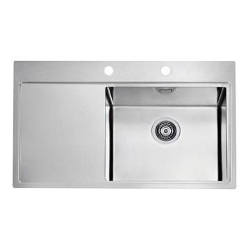 ALVEUS 1103653 - Zlew kuchenny PURE 86x52,5 cm satyna, prawy