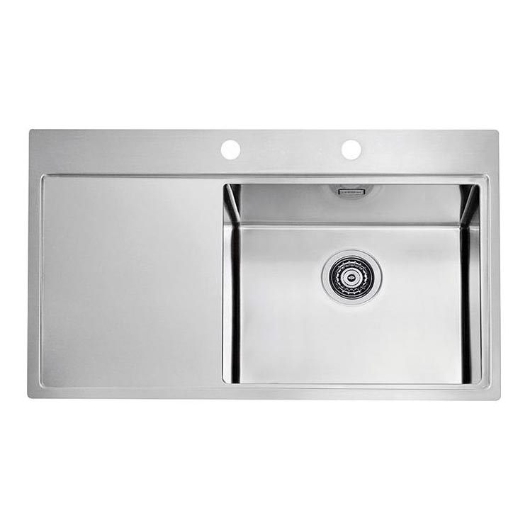 ALVEUS 1103653 - Zlew kuchenny PURE 86x52,5 cm satyna, prawy