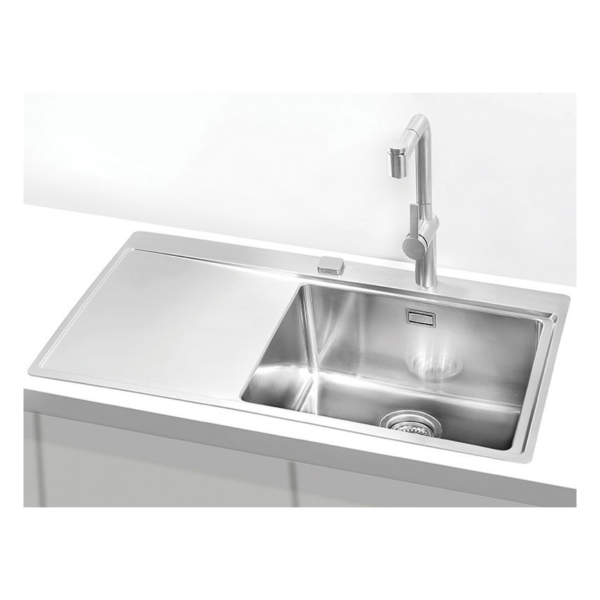 ALVEUS 1103653 - Zlew kuchenny PURE 86x52,5 cm satyna, prawy