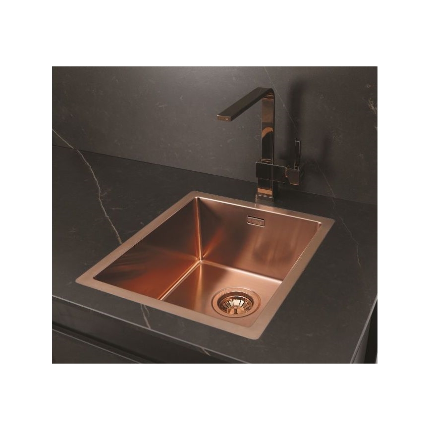 ALVEUS 1122689 - Zlew kuchenny QUADRIX 45x45 cm monarch miedź