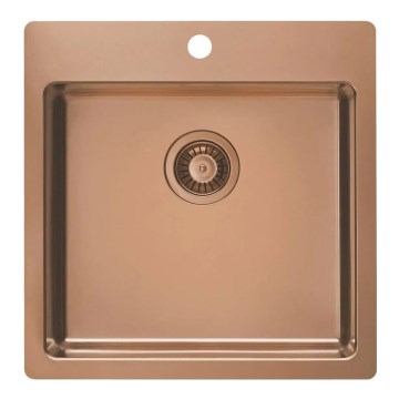 ALVEUS 1122708 - Zlew kuchenny PURE 52,5x51,5 cm monarch miedź