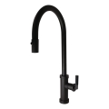 ALVEUS 1132179 - Bateria kuchenna z wyciąganą wylewką NERINA 46,8 cm czarny