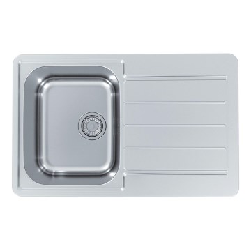 ALVEUS 1136608 - Zlew kuchenny LINE 79x50 cm stal nierdzewna/satin, bez mimośrodu