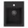 ALVEUS 1139771 - Zlew kuchenny ATROX 50x40 cm granit/czarny