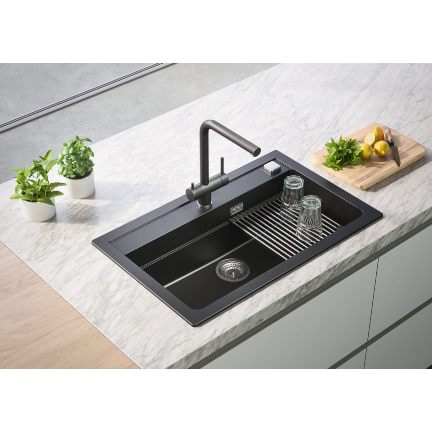 ALVEUS 1139808 - Bateria kuchenna AGUILA 33,3 cm granit/czarny