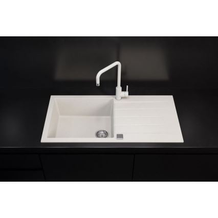 ALVEUS 1140594 - Zlew kuchenny CADIT 100x50 cm granit/biały