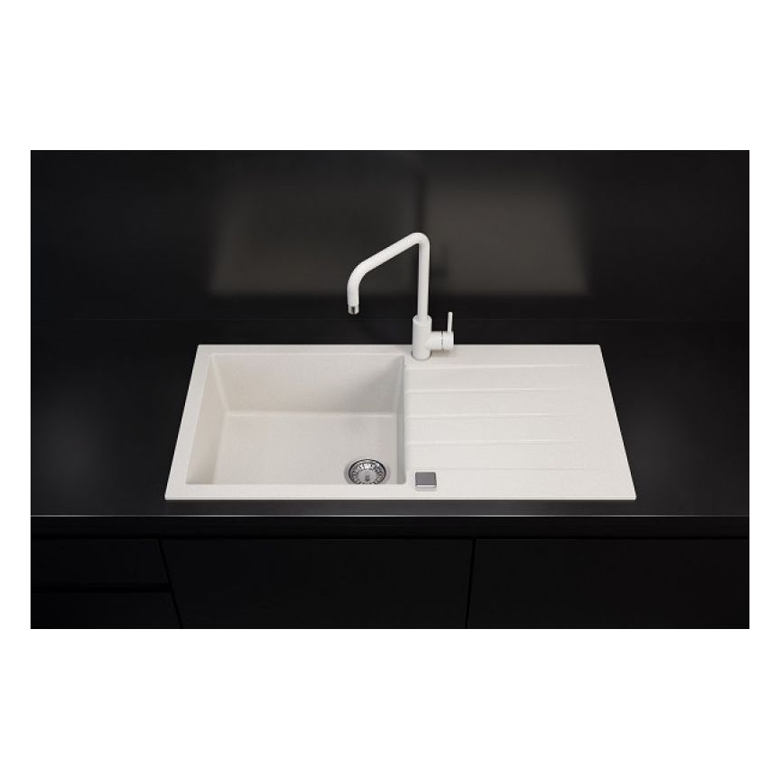 ALVEUS 1140594 - Zlew kuchenny CADIT 100x50 cm granit/biały