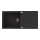 ALVEUS 1140598 - Zlew kuchenny CADIT 100x50 cm granit/czarny