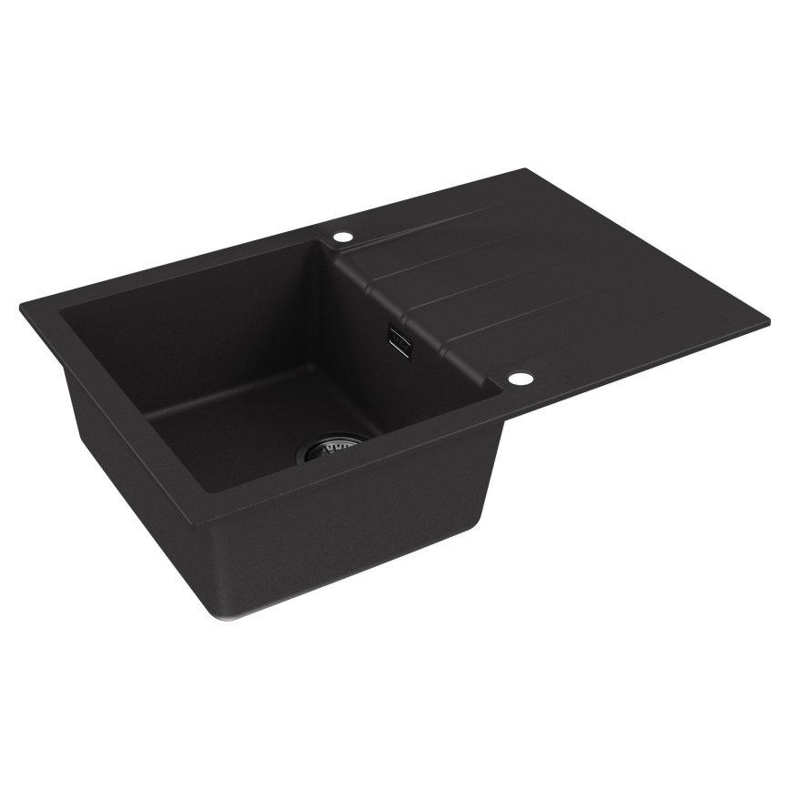 ALVEUS 1148159 - Zlew kuchenny CADIT 79x50 cm granit/czarny