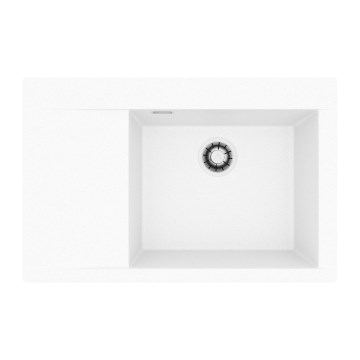 ALVEUS 1149498 - Zlewozmywak kuchenny PURE 79 x 51,5 cm granit/biały