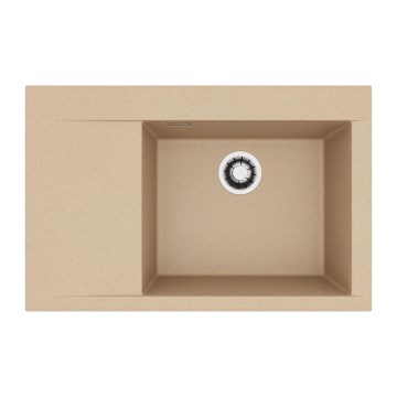 ALVEUS 1149501 - Zlewozmywak PURE 79x51,5 cm granit/brązowy