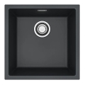 ALVEUS 1150048 - Zlew kuchenny OMNI 45x45 cm granit/czarny