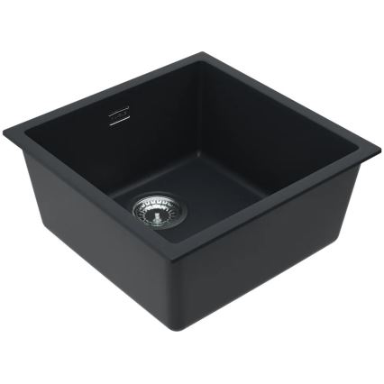 ALVEUS 1150048 - Zlew kuchenny OMNI 45x45 cm granit/czarny