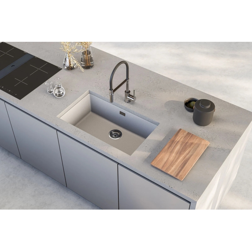ALVEUS 1150058 - Zlew kuchenny OMNI 75x45 cm granit/biały
