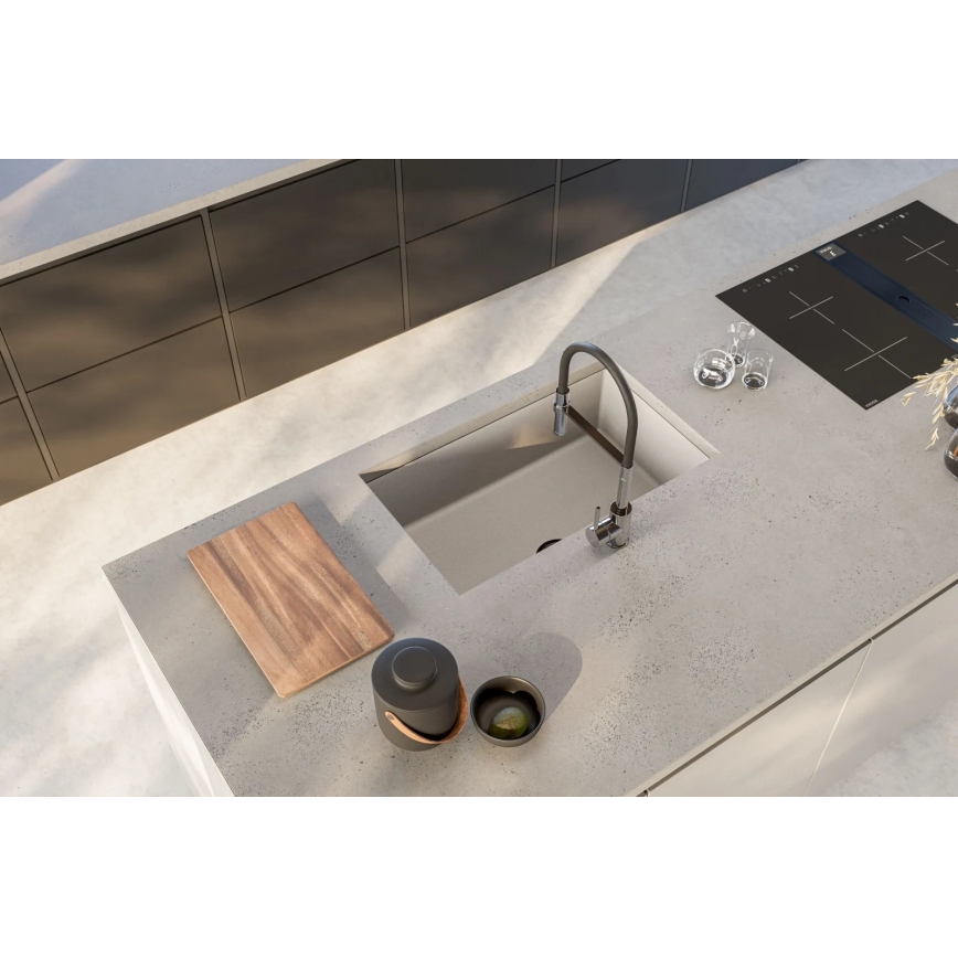 ALVEUS 1150058 - Zlew kuchenny OMNI 75x45 cm granit/biały