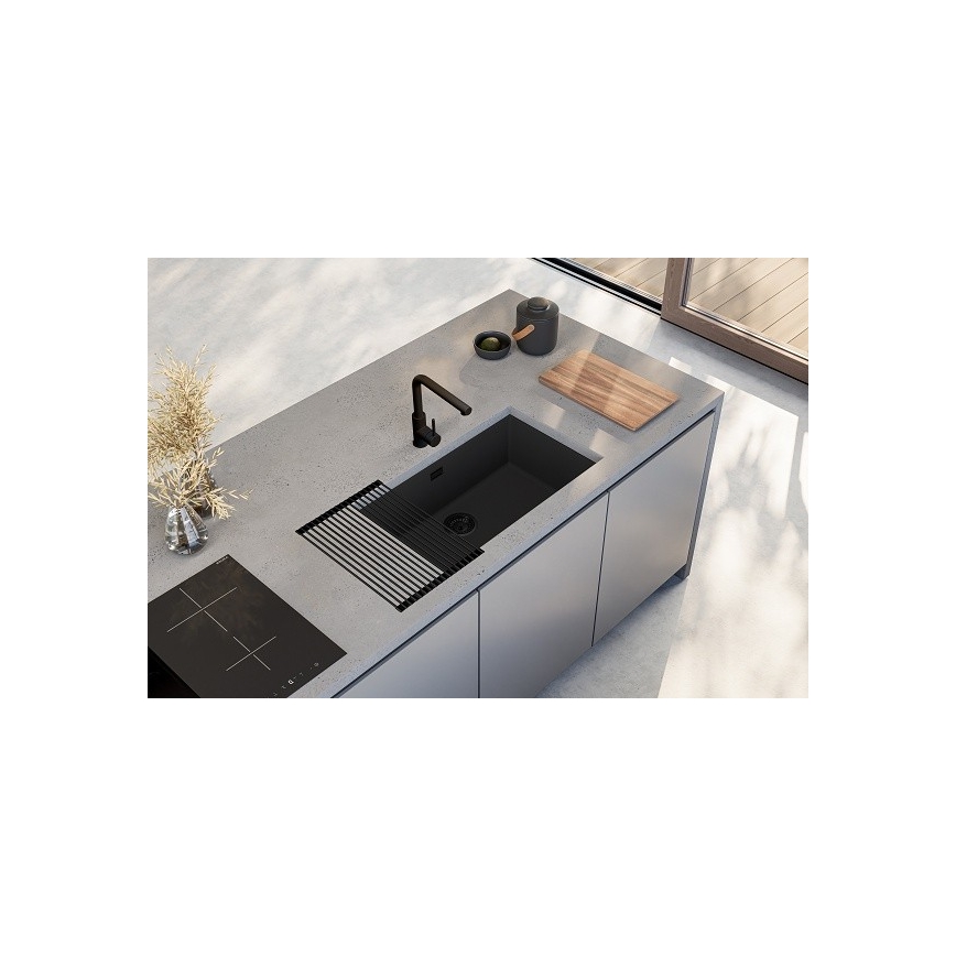ALVEUS 1150064 - Zlewozmywak kuchenny OMNI 75x45 cm granit/czarny