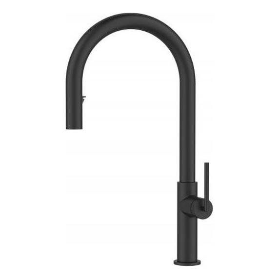 ALVEUS 1150895 - Bateria kuchenna z wyciąganą wylewką ORION 44,2 cm czarny