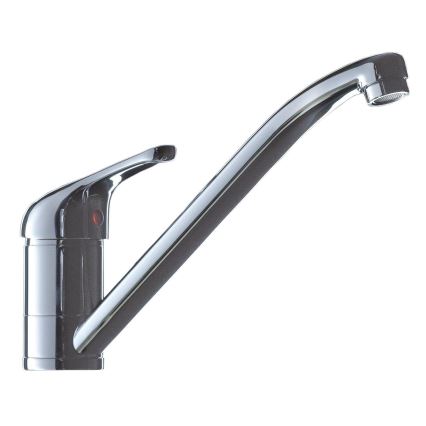 ALVEUS SETA265 - Zlewozmywak kuchenny ZOOM 61,5 x 50 cm + bateria zlewozmywakowa RIVIERA 14,8 cm satynowy/błyszczący chrom