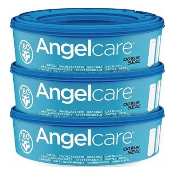 Angelcare - Kasety uzupełniające do pojemników na pieluchy 3 szt