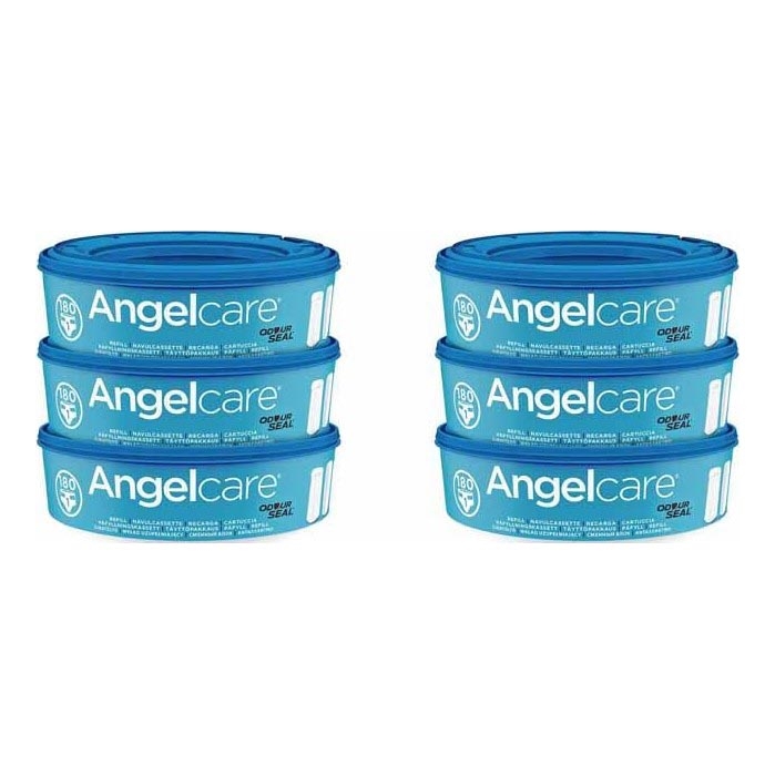 Angelcare - Kasety uzupełniające do pojemników na pieluchy 6 szt