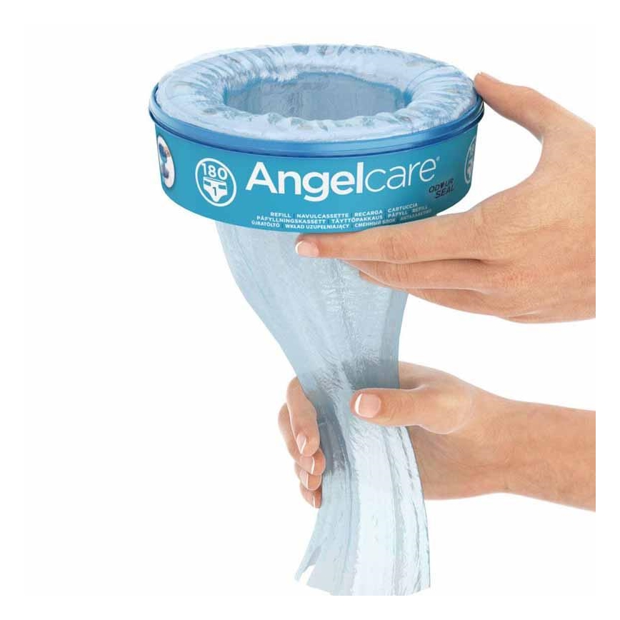 Angelcare - Kasety uzupełniające do pojemników na pieluchy 6 szt