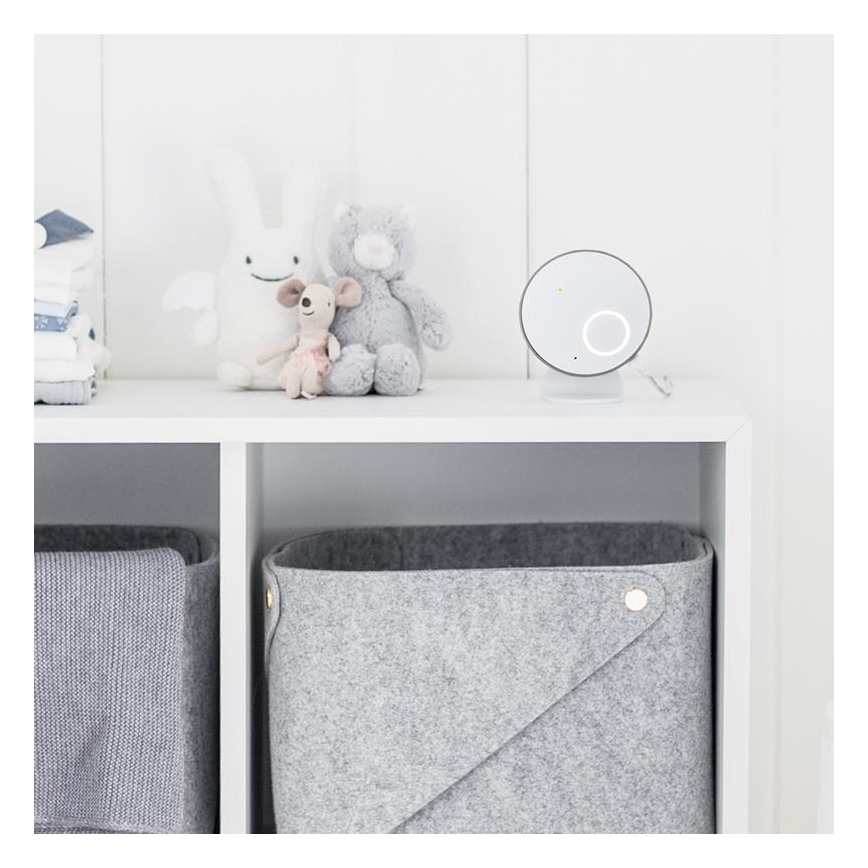 Angelcare - SET Monitor oddechu 16x16 cm + wideo niania USB