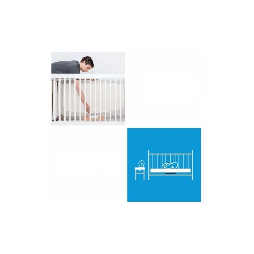 Angelcare - SET Monitor oddechu 16x16 cm + wideo niania USB