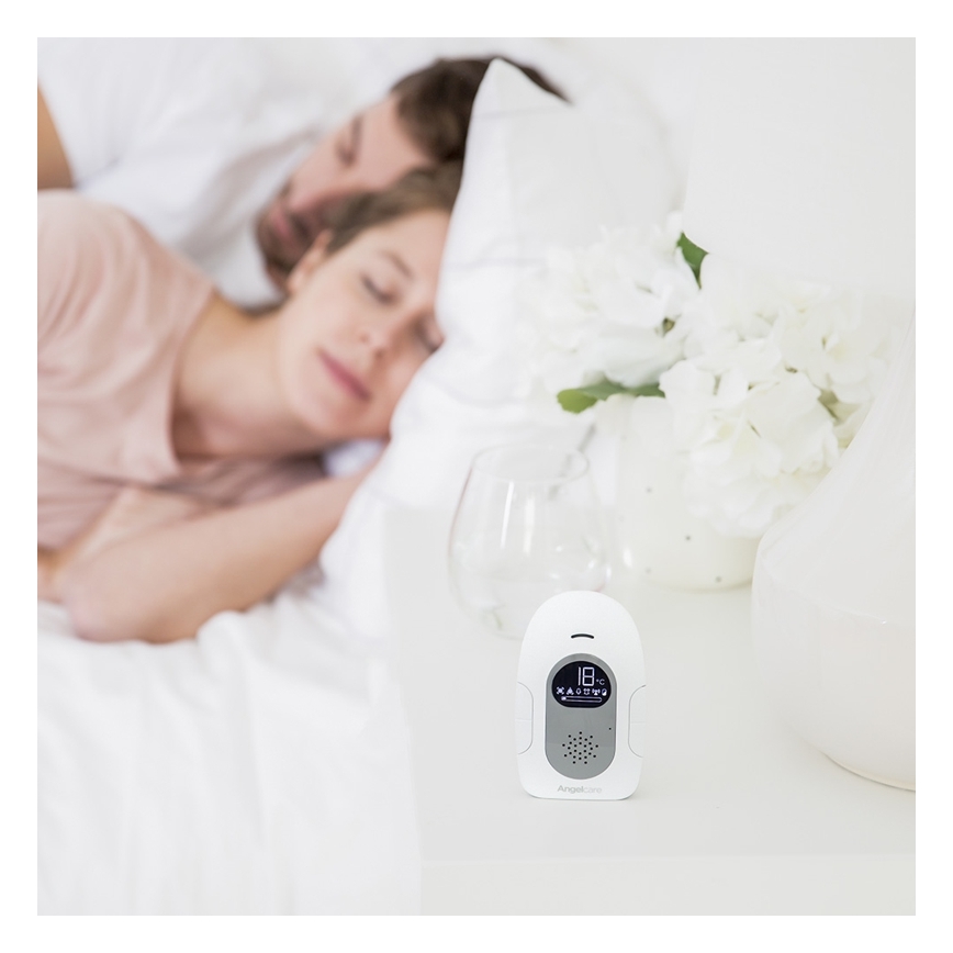 Angelcare - SET Monitor oddechu 16x16 cm + wideo niania USB