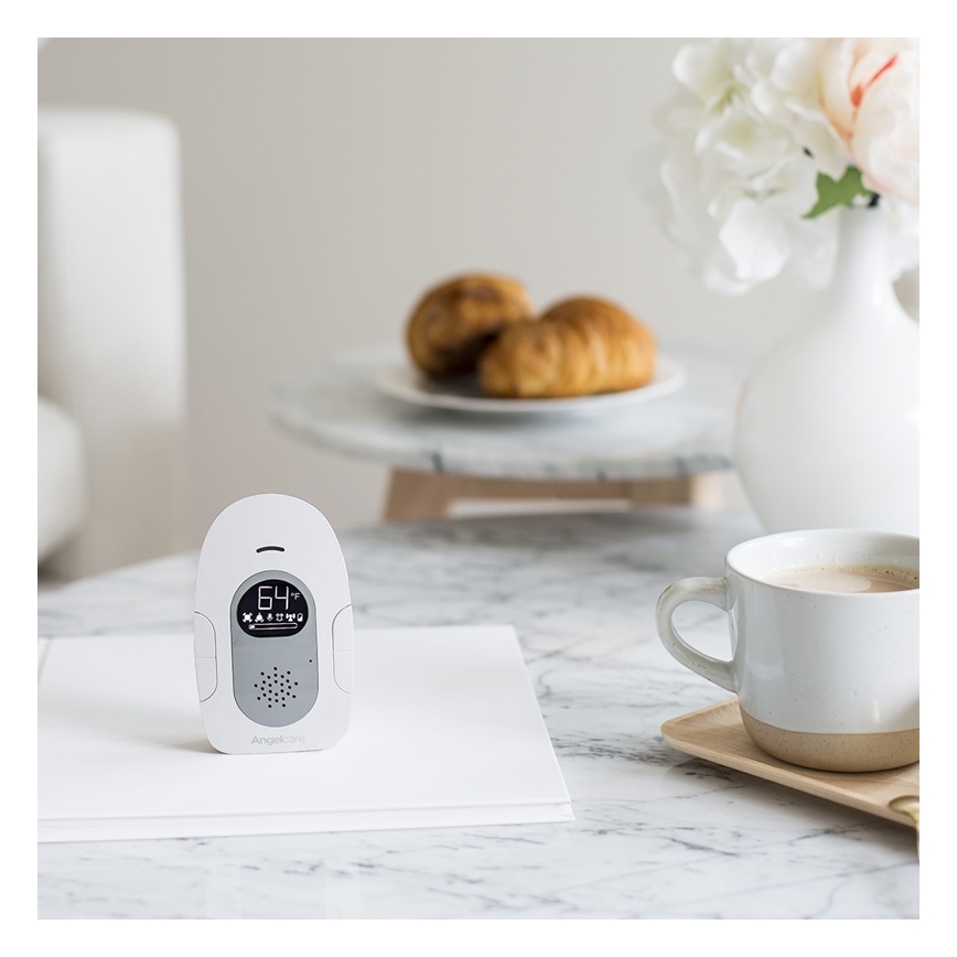 Angelcare - SET Monitor oddechu 16x16 cm + wideo niania USB