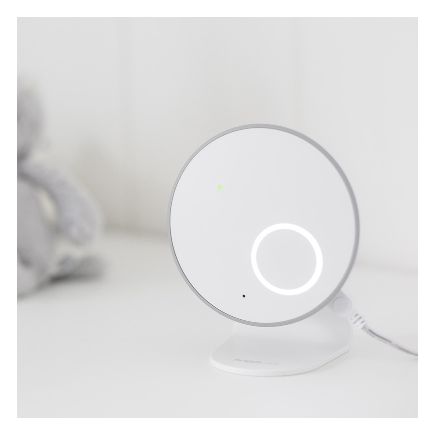 Angelcare - SET Monitor oddechu 16x16 cm + wideo niania USB