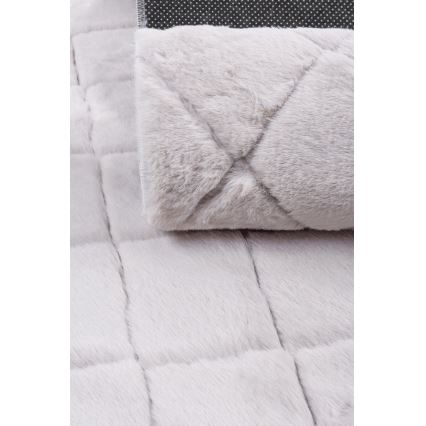 Antypoślizgowy dywan MODENA NEW 160x220 cm jasnoszary