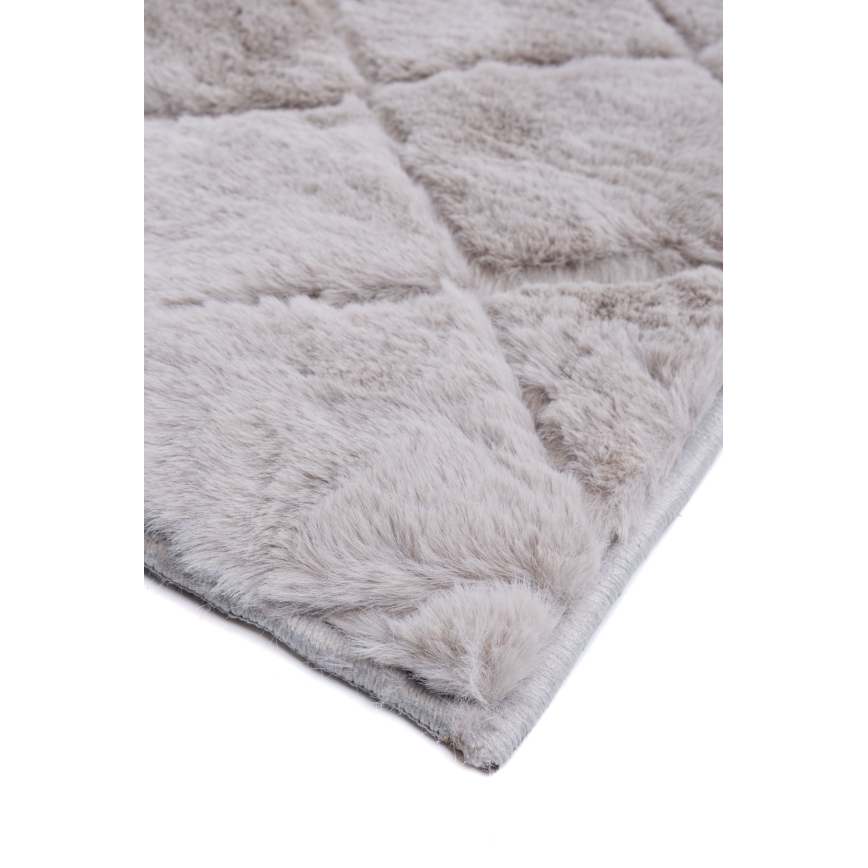 Antypoślizgowy dywan MODENA NEW 160x220 cm jasnoszary