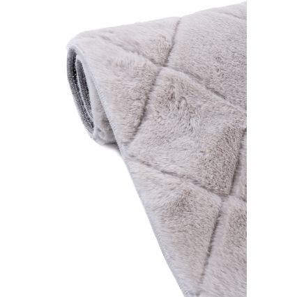 Antypoślizgowy dywan MODENA NEW 160x220 cm jasnoszary