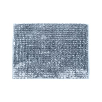 Antypoślizgowy dywanik łazienkowy CHENILLE 50x80 cm szary