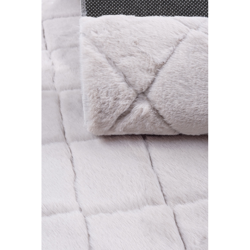 Antypoślizgowy dywanik MODENA NEW 60x100 cm jasnoszary