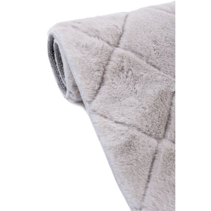 Antypoślizgowy dywanik MODENA NEW 60x100 cm jasnoszary