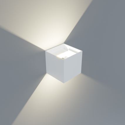 APLED - LED Kinkiet zewnętrzny CUBE 2xLED/3W/230V IP65