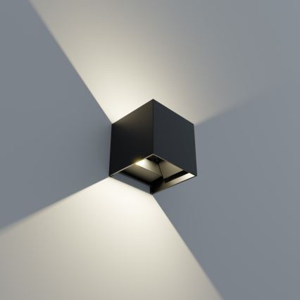 APLED - LED Kinkiet zewnętrzny CUBE 2xLED/3W/230V IP65