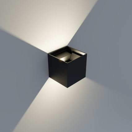 APLED - LED Kinkiet zewnętrzny CUBE 2xLED/3W/230V IP65