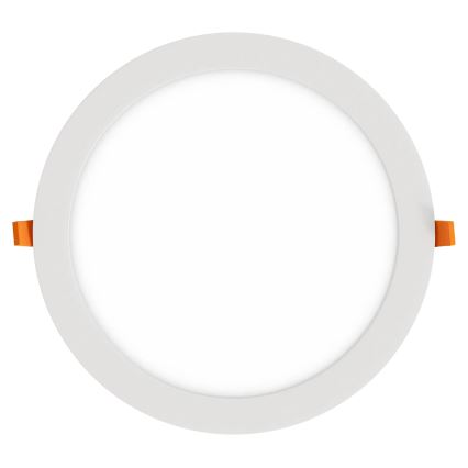 APLED - LED Łazienkowa oprawa wpuszczana RONDO LED/24W/230V IP41 300 mm biała