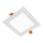 APLED - LED Łazienkowa oprawa wpuszczana SQUARE LED/12W/230V IP40 17x17 cm biały