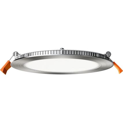 APLED - LED Łazienkowa oprawa wpuszczana RONDO LED/12W/230V IP40 śr. 17 cm matowy chrom