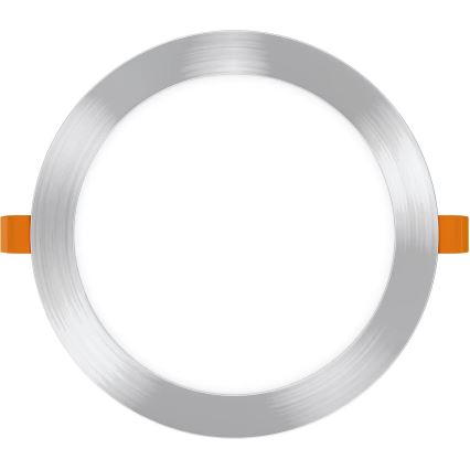 APLED - LED Łazienkowa oprawa wpuszczana RONDO LED/18W/230V IP40 śr. 22,5 cm matowy chrom